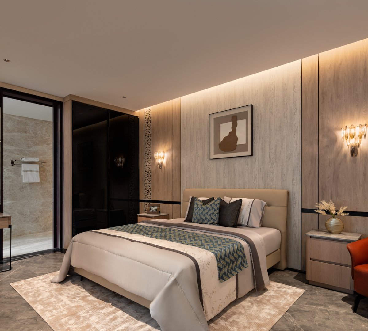 Interior kamar tidur